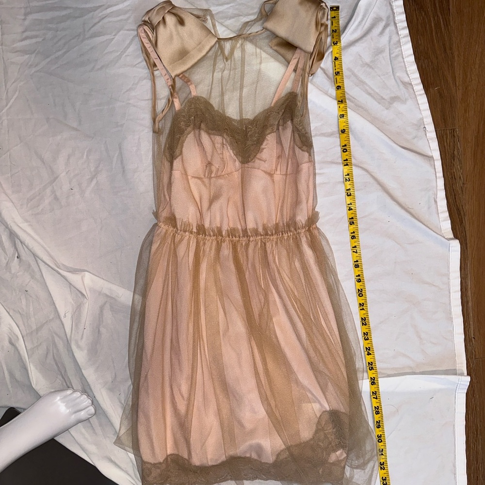 Rodarte fairycore coquette lacey tulle mini dress - Picture 5 of 10